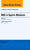 MRI in Sports Medicine