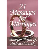 21 Messages for Marriages