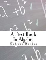 A First Book in Algebra