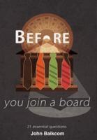 Before You Join a Board