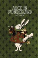 White Rabbit Notebook: Alice in Wonderland inspired notebook / journal