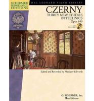 Carl Czerny - Thirty New Studies in Technics, Op. 849 Book/Online Audio