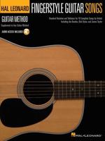 Hal Leonard Guitar Method Fingerstyle Guitar Songs Gtr Tab Book/Audio