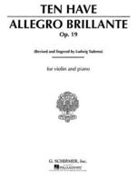 Allegro Brillante, Op. 19