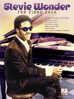 Wonder Stevie for Piano Solo Pf Solo Personality Bk