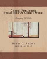 Cheudi Publishing "Publishers of Unique Works"