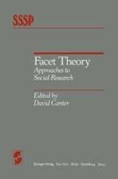 Facet Theory : Approaches to Social Research