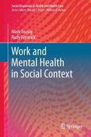 Work and Mental Health in Social Context