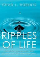Ripples of Life: "Disturbed the Peace and Calm Is Shown. the Waters Come to Life Awakened by a Stone"
