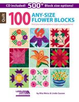 100 Any-Size Flower Blocks