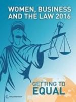 Women, Business and the Law 2016