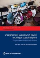 Enseignement Supérieur Et Équité En Afrique Subsaharienne