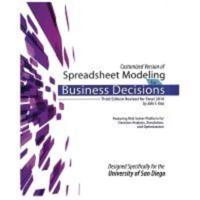 Customized Version of Spreadsheet Modeling for Business Decisions
