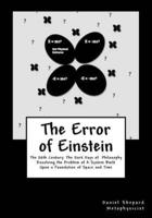 The Error of Einstein