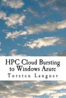 HPC Cloud Bursting to Windows Azure