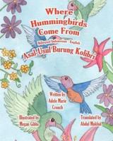 Where Hummingbirds Come From Bilingual Indonesian English