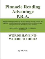 Pinnacle Reading Advantage P.R.A.