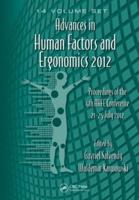 Advances in Human Factors and Ergonomics 2012