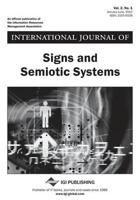 International Journal of Signs and Semiotic Systems, Vol 2 ISS 1