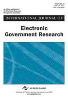 International Journal of Electronic Government Research, Vol 9 ISS 2