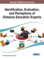 Identification, Evaluation, and Perceptions of Distance Education Experts