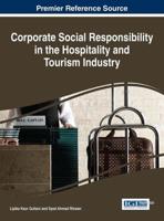 Corporate Social Responsibility in the Hospitality and Tourism Industry