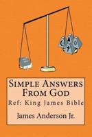 Simple Answers From God