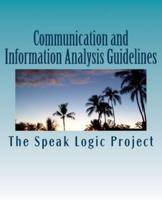 Communication and Information Analysis Guidelines