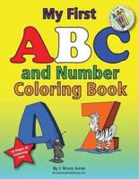 My First ABC and Number Coloring Book