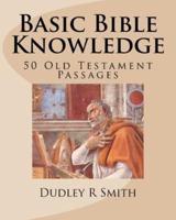 Basic Bible Knowledge