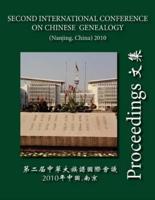 Proceedings of the Second International Conference on Chinese Genealogy