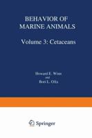 Behavior of Marine Animals: Current Perspectives in Research