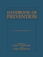 Handbook of Prevention