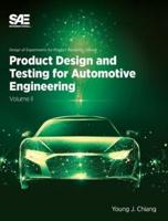 Product Design and Testing for DOE for Automotive Engineering Volume II