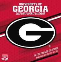 Georgia Bulldogs 2023 Box Calendar