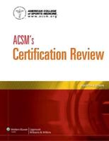 ACSM Certification Kit