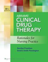 Abrams Clinical Drug Therapy 10E Text & PrepU Package