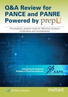 Q&A Review for PANCE and PANRE Powered by PrepU