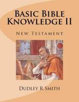 Basic Bible Knowledge II