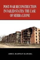 Post-War Reconstruction in Failed States