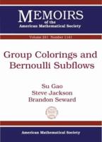 Group Colorings and Bernoulli Subflows