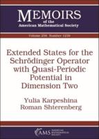 Extended States for the Schrödinger Operator With Quasi-Periodic Potential in Dimension Two