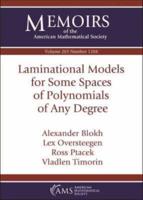 Laminational Models for Some Spaces of Polynomials of Any Degree