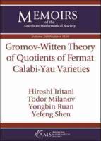 Gromov-Witten Theory of Quotients of Fermat Calabi-Yau Varieties