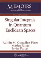 Singular Integrals in Quantum Euclidean Spaces