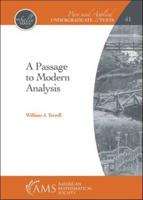 A Passage to Modern Analysis