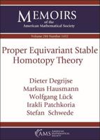 Proper Equivariant Stable Homotopy Theory