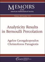 Analyticity Results in Bernoulli Percolation