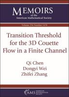 Transition Threshold for the 3D Couette Flow in a Finite Channel