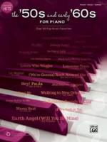 Greatest Hits -- The '50S and Early '60S for Piano